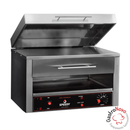 Parrilla Electrica con Mantenedor Calefaccionado
