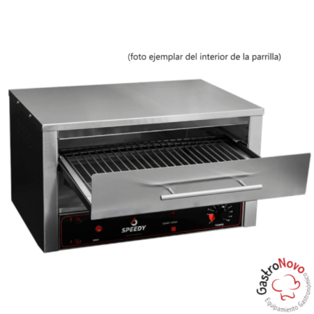 Parrilla Electrica con Mantenedor Calefaccionado - Imagen 4