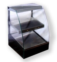 Mantenedor Exhibidor Warmers de 2 Niveles Curvo 40 Cm