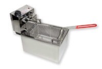Freidora Electrica 8 Lts Acero Inox Termostato Roa
