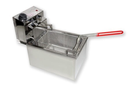 Freidora Electrica 8 Lts Acero Inox Termostato Roa