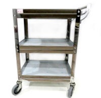 Carro De Servicios Gastronómicos 3 Estantes C/freno 60 X 40