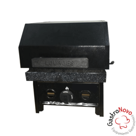 Parrilla Con Tapa 40x45 A Gas Lourdes - Imagen 2