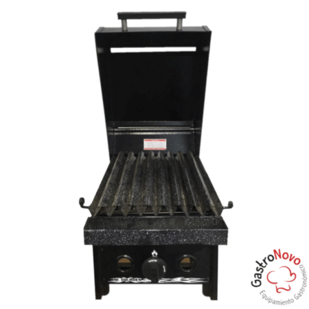 Parrilla Con Tapa 40x45 A Gas Lourdes