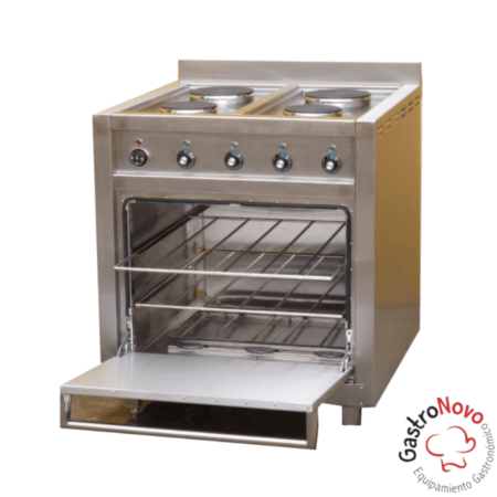 Cocina Eléctrica De Cuatro Hornallas y Un Horno - Imagen 2