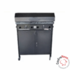 Parrilla Con Tapa Y Mueble 80x45 A Gas Lourdes - Imagen 2