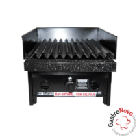 Parrilla A Gas 40 X 45 Enlozada Con Faldon