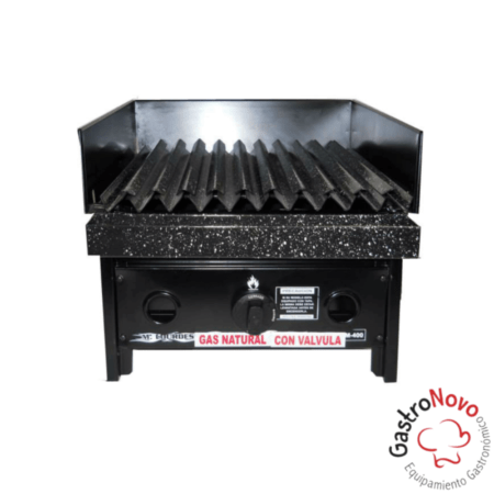 Parrilla A Gas 40 X 45 Enlozada Con Faldon