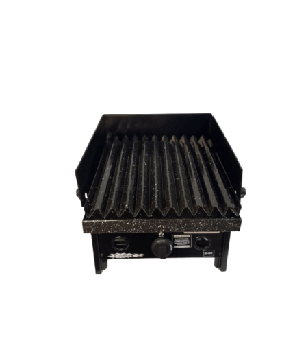 Parrilla A Gas 40 X 45 Enlozada Con Faldon - Imagen 3