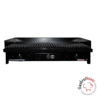 Parrilla A Gas 1200 X 45 Enlozada Con Faldon