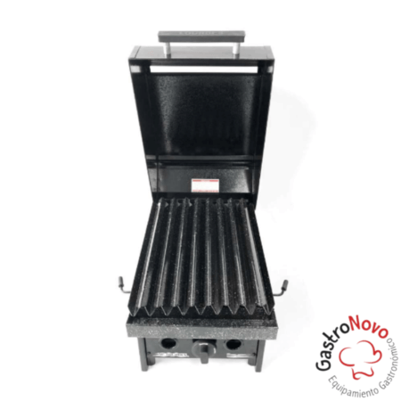 Parrilla Con Tapa 30×45 A Gas Lourdes - Imagen 3