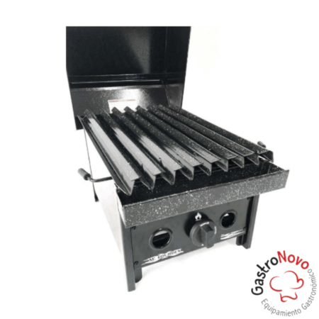 Parrilla Con Tapa 30×45 A Gas Lourdes - Imagen 7
