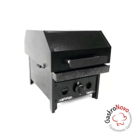 Parrilla Con Tapa 30×45 A Gas Lourdes - Imagen 9
