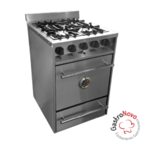 Cocina Industrial Kokken 55x62 con Puerta Ciega y Parrilla