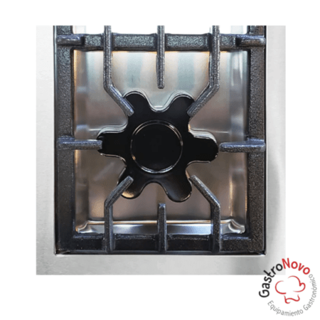 Cocina Industrial Kokken 60x62 cm Con Puerta Ciega Y Parrilla - Imagen 4