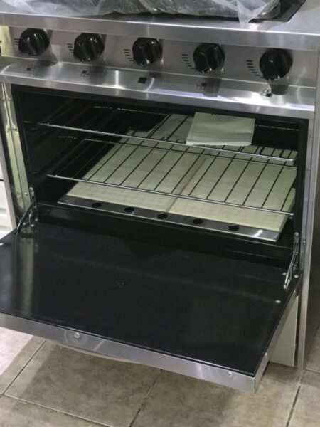 Cocina Industrial Kokken 76cm 6 Hornallas Puerta Ciega - Imagen 6