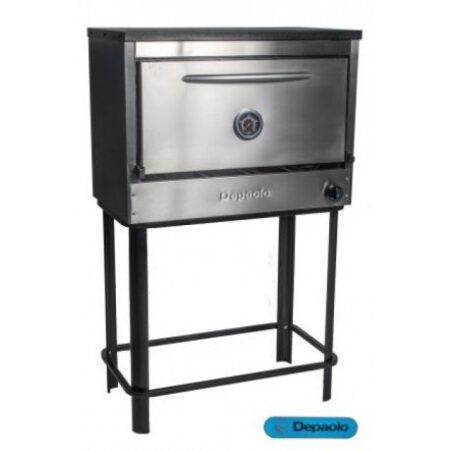 Horno Pizzero- Rotisero 6 Moldes Acero Inox. Marca Depaolo - Imagen 3