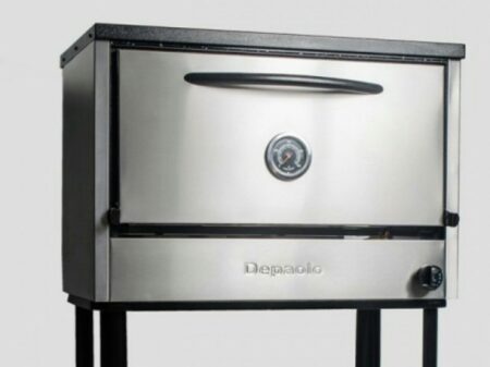 Horno Pizzero- Rotisero 6 Moldes Acero Inox. Marca Depaolo - Imagen 2