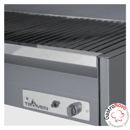 Parrilla Angus Tromen con Tapa a Gas Grande 90×57 - Imagen 4