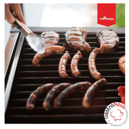 Parrilla Angus Tromen con Tapa a Gas Grande 90×57 - Imagen 5
