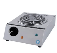 Anafe Simple Electrico Anion 1 Hornalla Industrial Acero