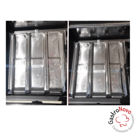 Parrilla Anafe 80×45 A Gas Lourdes - Imagen 3