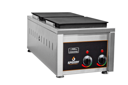 Anafe Industrial Eléctrico Dos Hornallas 2,5 KW 380V - Imagen 3
