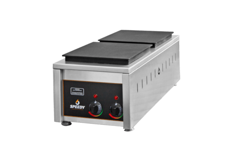 Anafe Industrial Eléctrico Dos Hornallas 2,5 KW 380V - Imagen 2