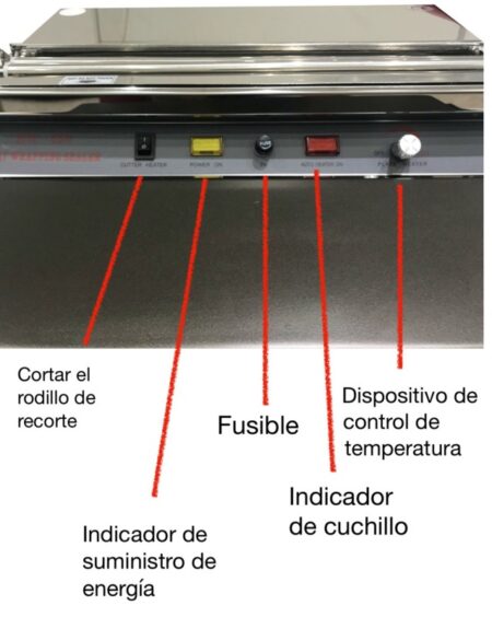 Empaquetadora de Acero Inoxidable – Modelo EB450E - Imagen 2