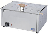 Calienta Pan Mantenedor Eléctrico Acero Inoxidable Anion