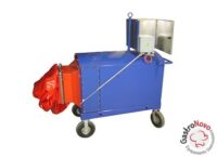 Caloventor Industrial Con Manga De Secado 54 KW Con Movilidad y Tablero de Comandos