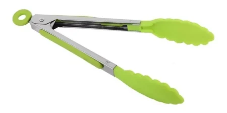 Pinza Acero Inoxidable con Mango de Silicona - 26.5CM - Imagen 2