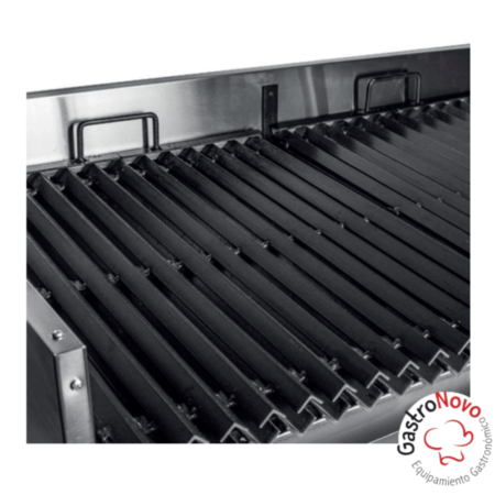 Parrilla Con Base A Gas 1.00 Mts Depaolo - Imagen 2
