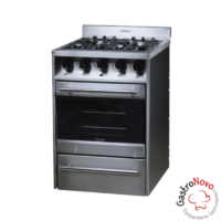 Cocina Industrial Kokken 55×62 con Puerta de Vidrio y Termostato