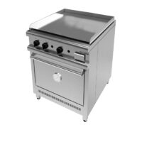 COCINA INDUSTRIAL PULIDO MATE 700 PLANCHA ACERO INOX 304
