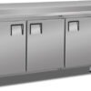 Mostrador Bajo Mesada Acero Inox 1930 3 Puertas Cubre Equipo