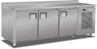 Mostrador Bajo Mesada Acero Inox 1930 3 Puertas Cubre Equipo