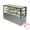 Exhibidora Cubo Vidrio Acero Inoxidable Panadera Tortera Heladera Refrigerada. 1,8mts 3 Niveles