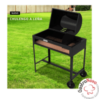 Parrilla con Tapa Chulengo a Leña o Carbón