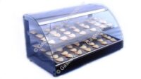 Mantenedor Exhibidor Warmers de 2 Niveles Curvo 120 Cm SIN VIDRIO FRONTAL
