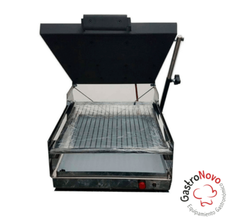 Parrilla Eléctrica de Acero Inoxidable Sin Humo Ideal Para Departamentos o Lugares Sin Ventilacion de 44×51