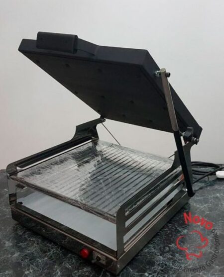 Parrilla Eléctrica de Acero Inoxidable Sin Humo Ideal Para Departamentos o Lugares Sin Ventilacion de 44×51 - Imagen 2
