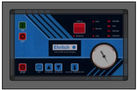 Envasadora Vacio Barra Simple Bomba Ehrlich EH18 - Imagen 5