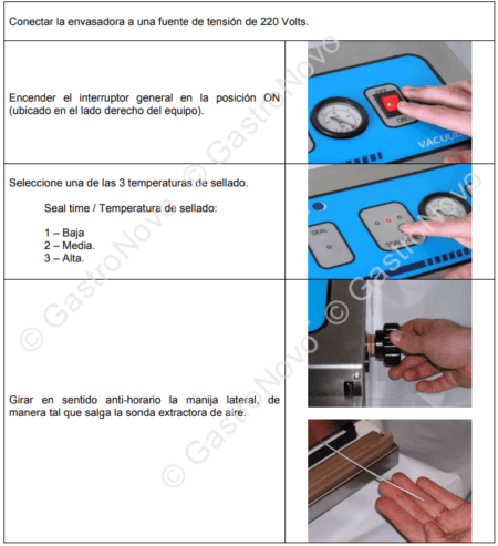 Envasadora al Vacio Beth Vacuum - Imagen 6
