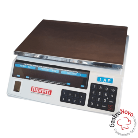 Balanza Comercial Digital Moretti Lap 15kg