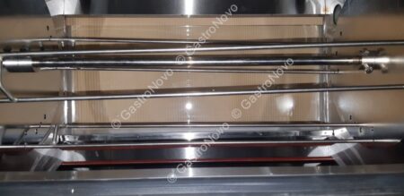 Horno Spiedo Eléctrico para 12 Pollos Acero Inoxidable - Imagen 6