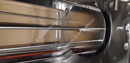 Horno Spiedo Eléctrico para 12 Pollos Acero Inoxidable - Imagen 4