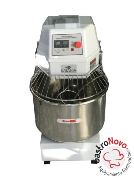 Amasadora Rápida Electromecanica 2 Velocidades 25kg De Harina 380v Rv SH 60A - Imagen 2