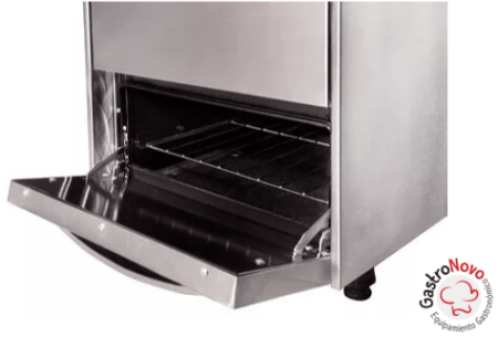 Cocina Industrial Kokken 60×62 Con Puerta De Vidrio Y Termos - Imagen 3