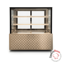 Heladera Exhibidora Cupula Recta  Italy 1,20 Mts